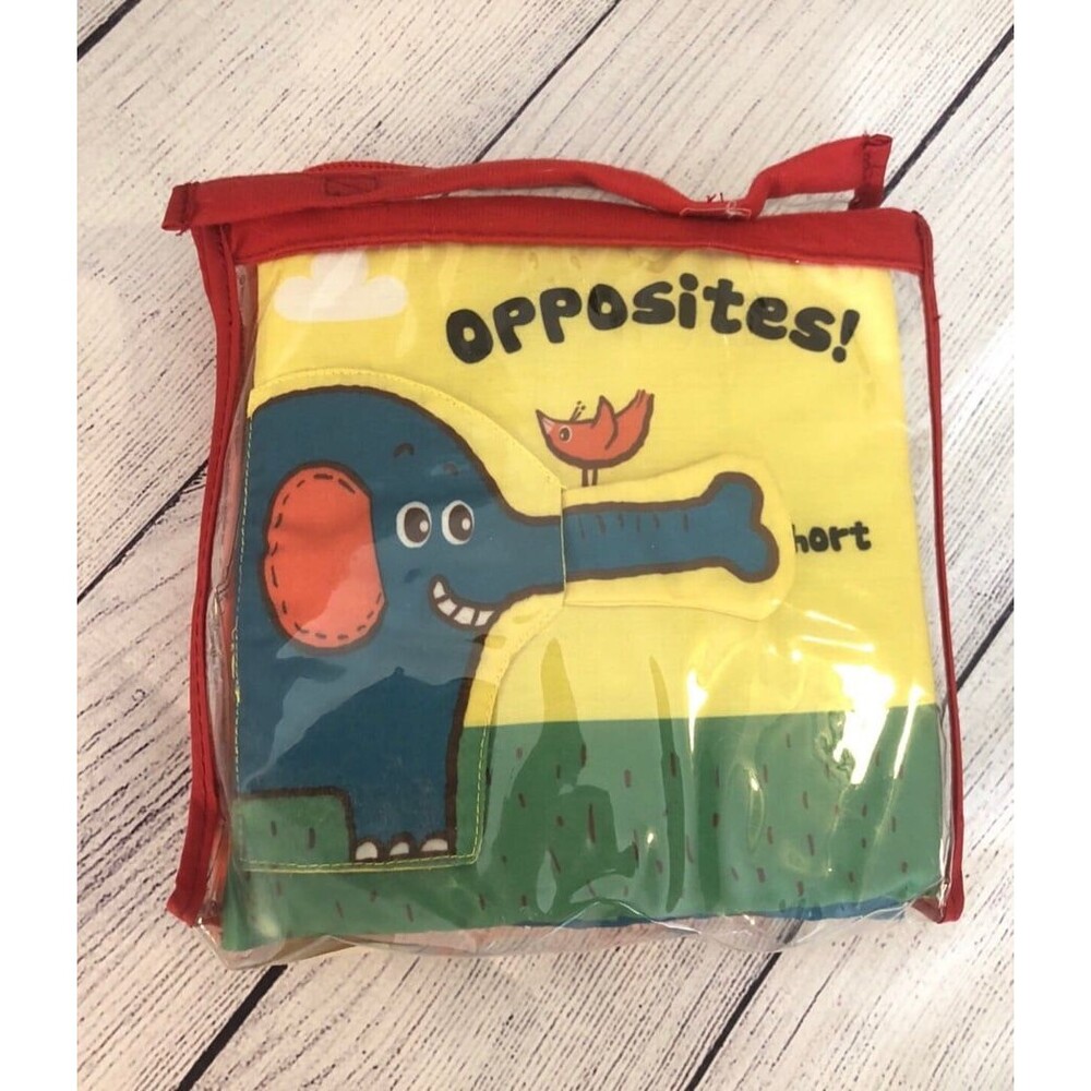 Melissa and Doug k’s kids Nwt Opposites infant Soft Book